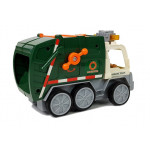 Smetiarske auto s príslušenstvom, stavebnica RC - zelené